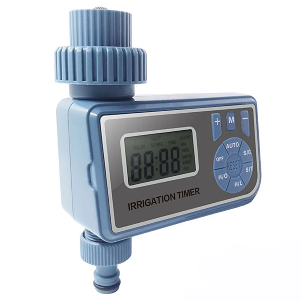 

Automatic Electronic Plant Watering TimerIrrigation Controller LCD Display ABS Programmable Waterproof Garden Controller Automat