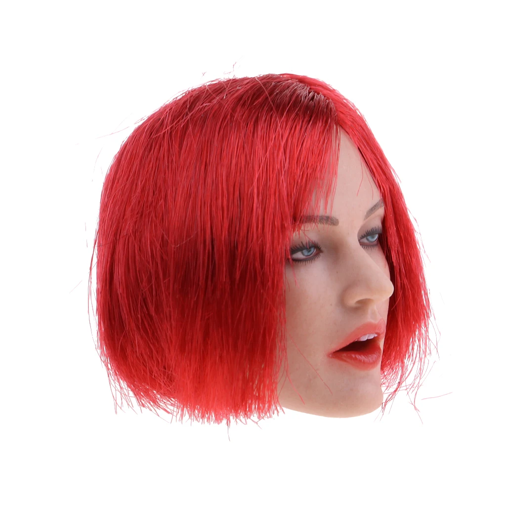 1/6 Scale Lady Head Sculpt Carved Model GC017 for 12" Female Figure  Kumik Action Figure Body Toy Accessories