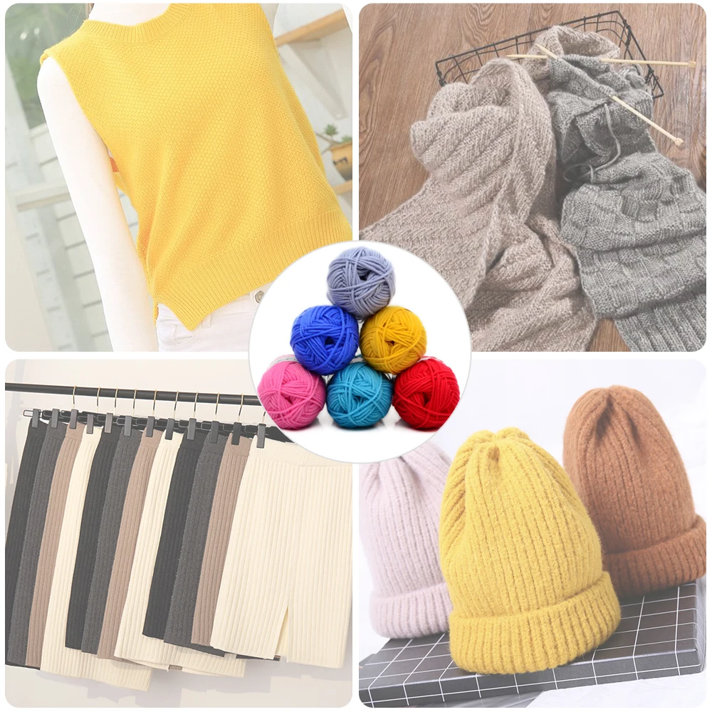 

Crochet Yarn Warm DIY Milk Cotton Yarn Baby Wool Yarn For Knitting Children Hand Knitted Yarn Knit Blanket