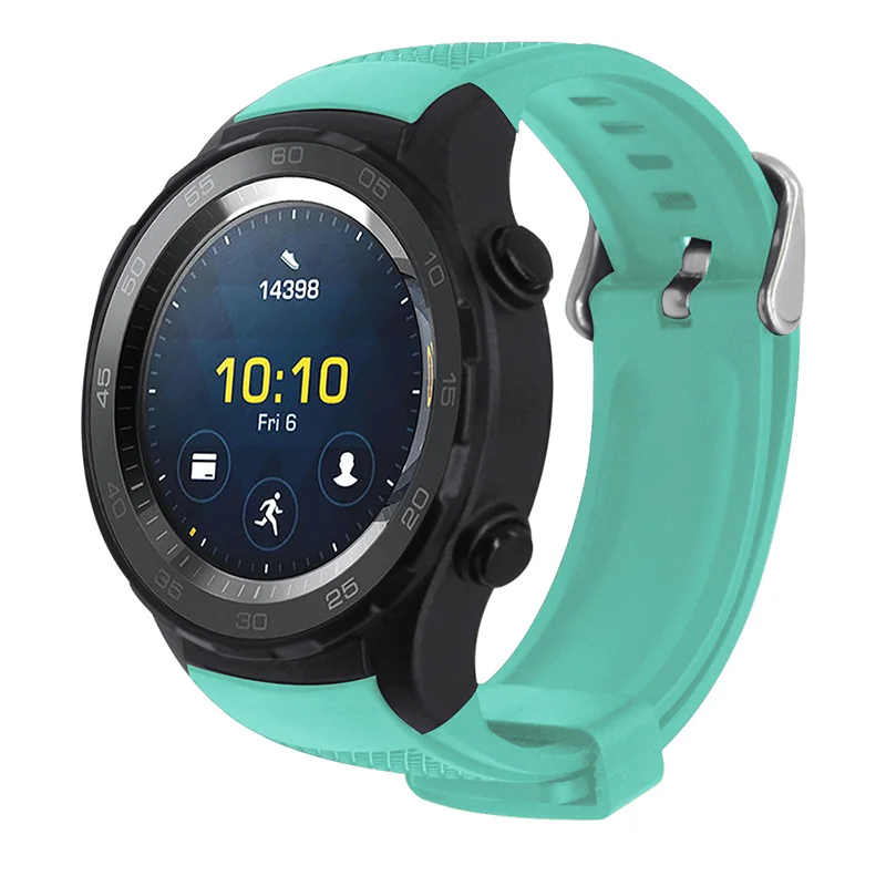 Ремешок силиконовый для Samsung Gear s2 резиновый спортивный браслет Galaxy Watch 42 мм Huawei