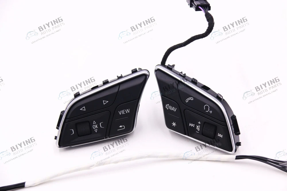 Многофункциональные кнопки на руль для Audi A4 B9 S3 RS3 8V MFL с 8W0 951 523 E|Кабели адаптеры и