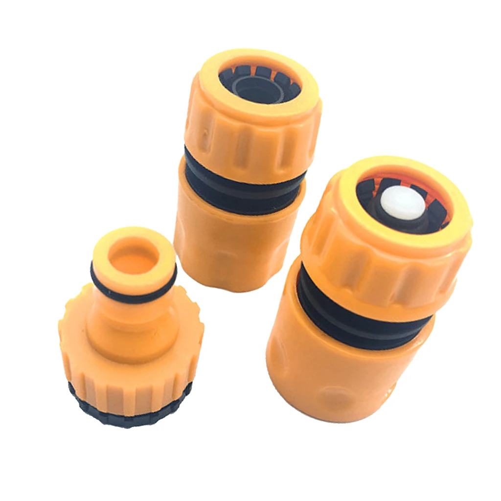 MagiDeal Outdoor Garden Spray Hose Nozzle Set Tap Fitting Connector Adaptor Hose Pipe Watering Tool