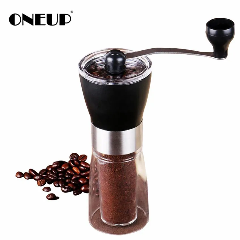 مجموعة أصدقاء دليل طاحونة القهوة السيراميك النواة القهوة اليد مطحنة Coffeeware القهوة الفاصوليا الفلفل التوابل مطحنة الحبوب الصلب القهوة صانع
