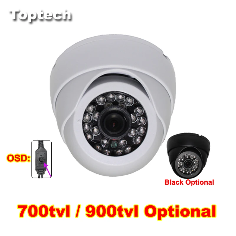 security 1/3'' Sony effio e 700tvl,effio a 900tvl 24leds IR 20m with
