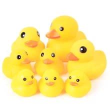 Funny Dog Pet Squeak Toys Dog Toys Little Yellow Duck For Small Large Dogs Cats Puppy Chew Toys Interactive Pet Supplies