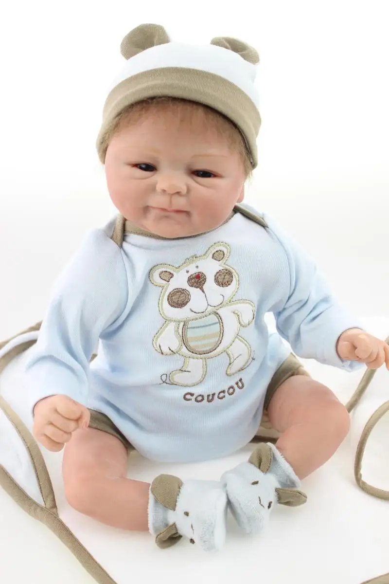 

NPK Reborn Baby Doll Realistic Soft Silicone Reborn Babies Girl Adorable Kids Toy