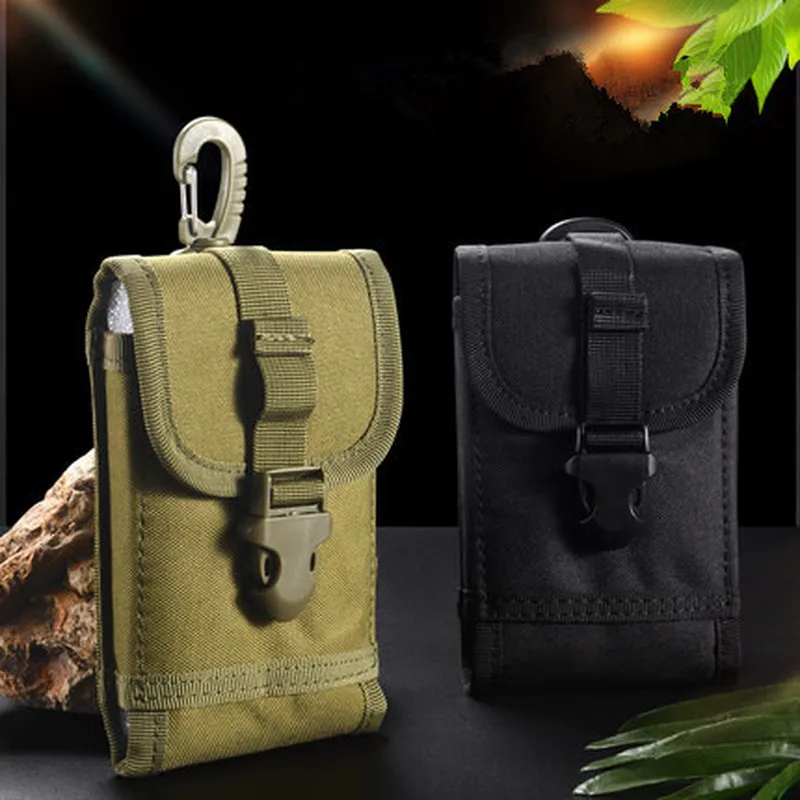 

1pc Belt Bag Men Running Mobile Phone Sports Leisure Bag Small Pocket Waist Women Canvas Pockets Tactical Mini Hunting Bag