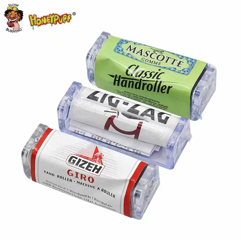 

HONEYUFF 3 Types Available 70MM Plastic Manual Cigarette Tobacco Rolling Machine Hand Roller Cigarette Maker for 70MM Paper