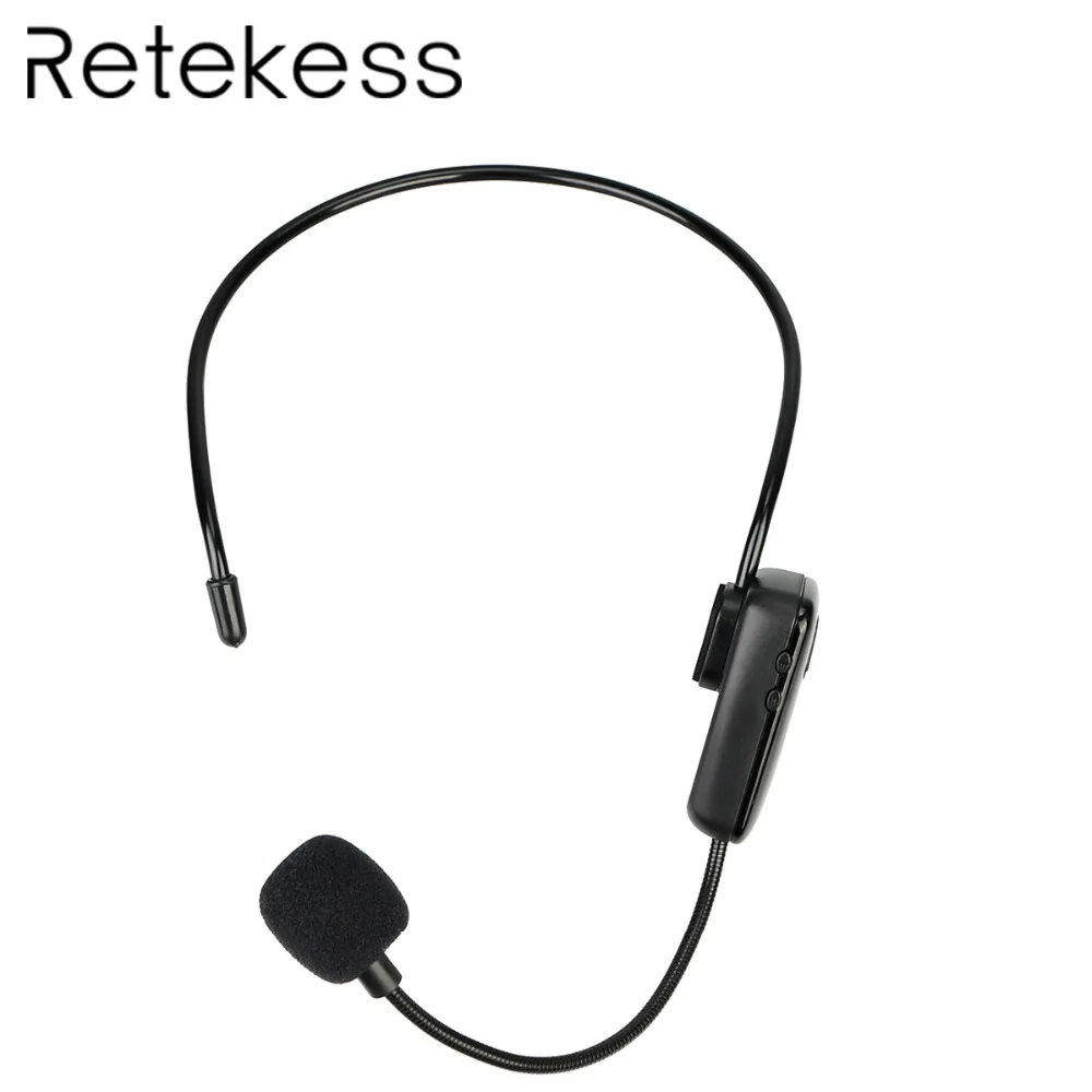 Беспроводной микрофон для Конференции RETEKESS 2 4G конденсаторный мегафон радио