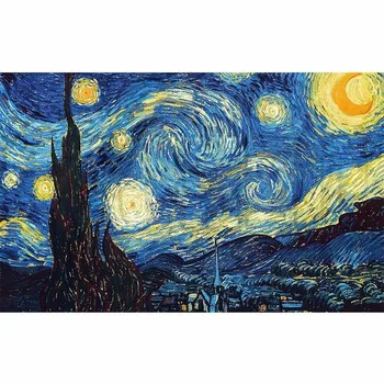 

DIY 5D Home Decoration Diamond Embroidery Van Gogh Starry Night Cross Stitch kits Abstract Oil Painting Resin Hobby Craft