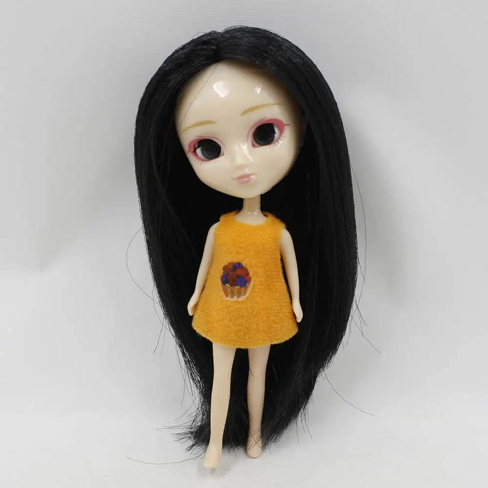 Мини кукла Pullip DBS 11 см как BJD различные цвета волос прическа одежда случайный
