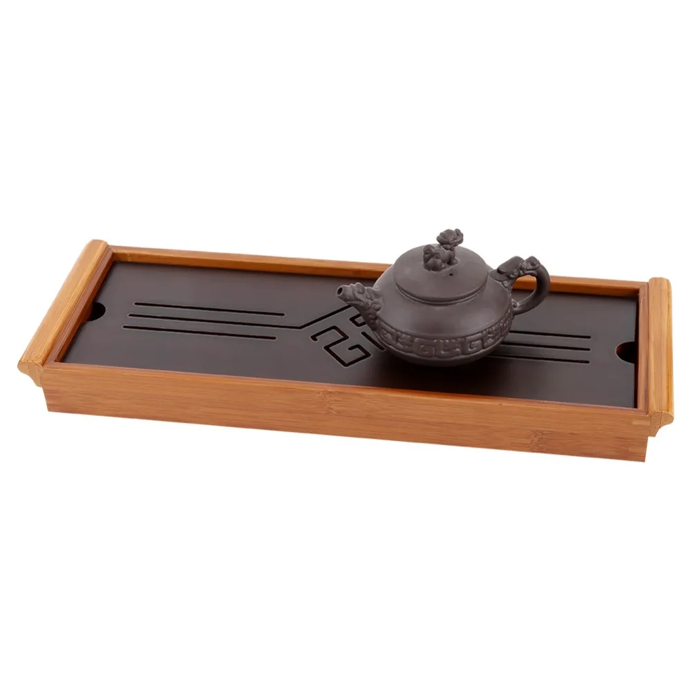 Бамбуковый чайный поднос, чашка, тарелка, традиционный китайский стиль, поднос для сервировки чая кунг-фу, аксессуары для дома, кухонные аксессуары, новинка