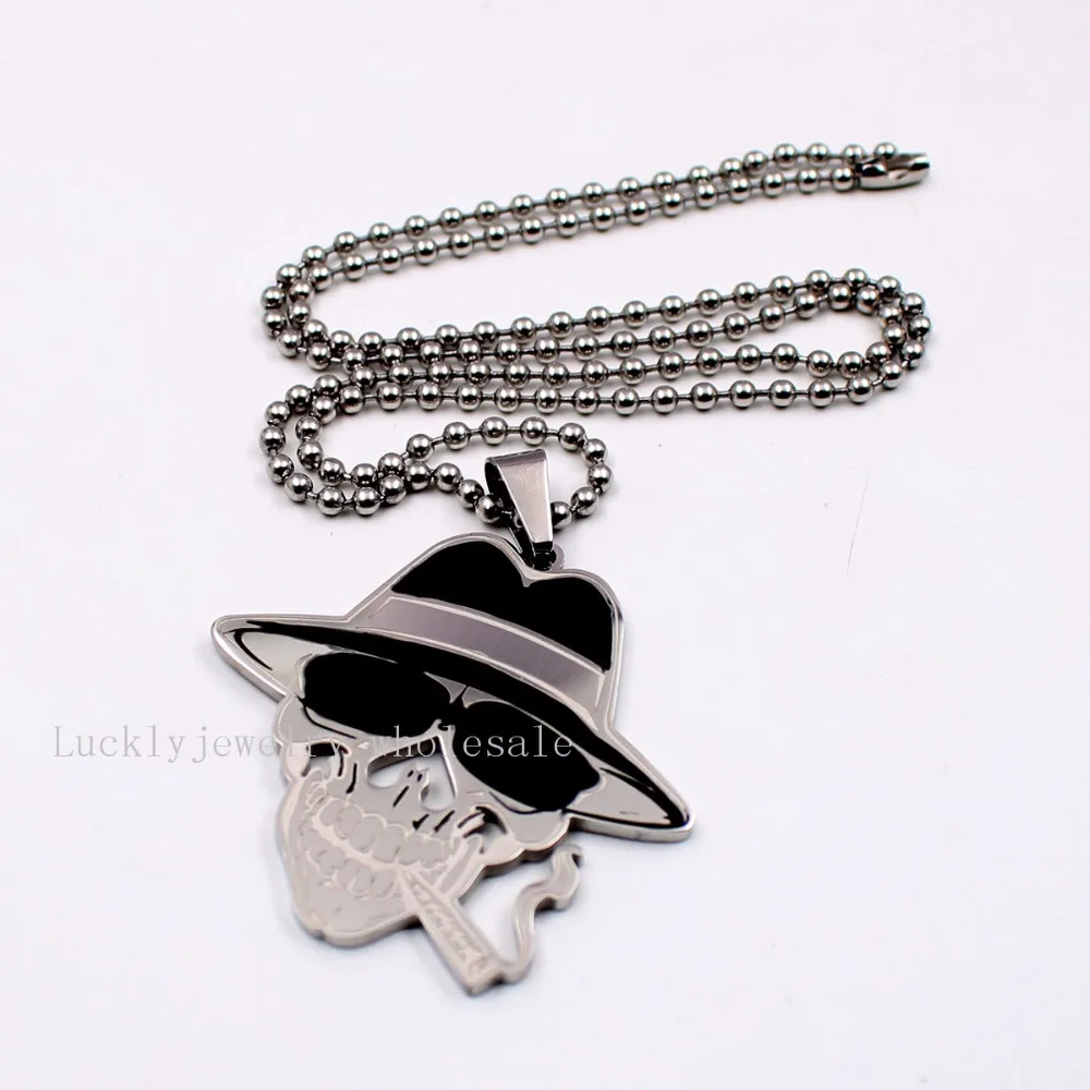 Ожерелье GNAYY ICP с подвеской в виде головы клоуна из нержавеющей стали|necklace with|pendant