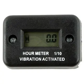 

Motorcycle New Tach Vibration Activated Hour Meter For ATV Snowmobile Gas Engine