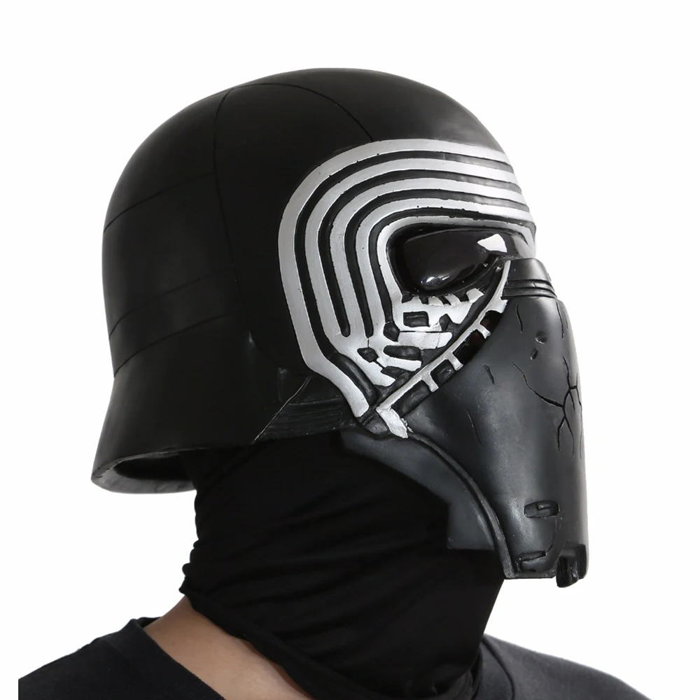 XCOSER классический шлем Kylo Ren Звездные войны 7 The Force Awakens Косплей крутой ПВХ полный