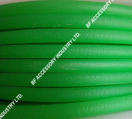 8mm Green PU Industrial round belt conveyor beltin Transmission Belts