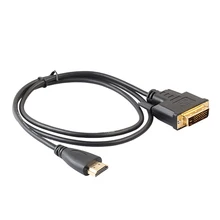 Кабель HDMI-DVI папа-папа 1080P 3D адаптер видео кабель высокоскоростной DVI кабель для HDTV DVD проектор 1 м 1,8 м 3 м 5 м
