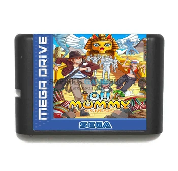 

OH Mummy Game Game Cartridge Newest 16 bit Game Card For Sega Mega Drive / Genesis System