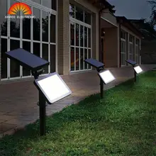 XINREE 48LED Super Bright Solar Light Constant Light Solar Flood Light Garden Wall Light Outdoor Lawn