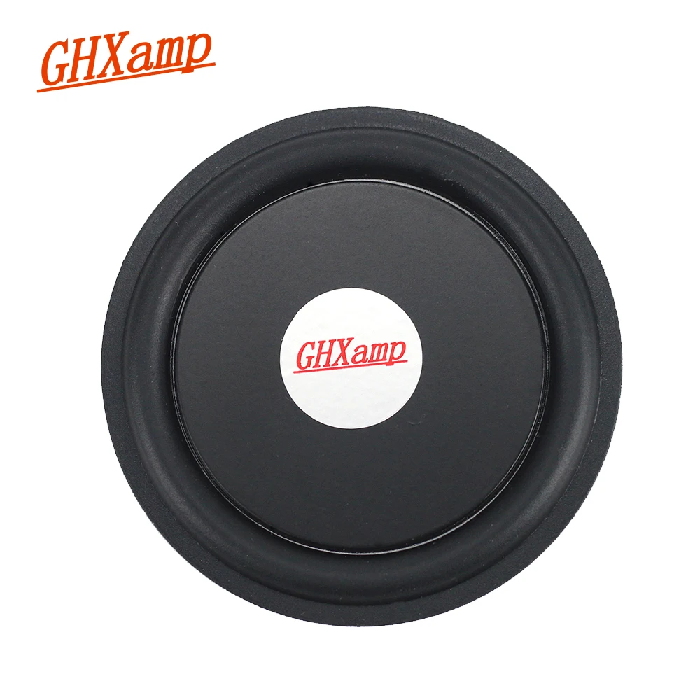GHXAMP 75 мм 3 дюйма резиновая бас вибрационная пластина диафрагма низкочастотный бас-радиатор для вспомогательного сабвуфера DIY 2 шт