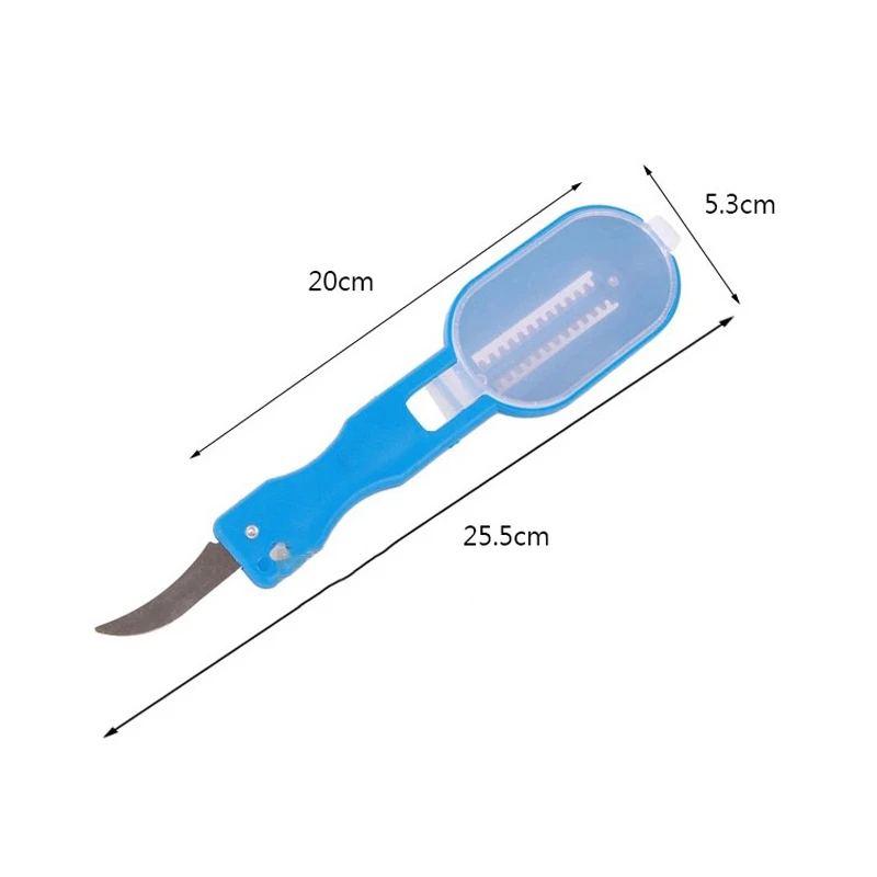 1 шт., практичный скребок для удаления рыбьей чешуи, кухонные инструменты, Овощечистка, инструмент для очистки рыбы, крышка, кухонные аксессуары. Q