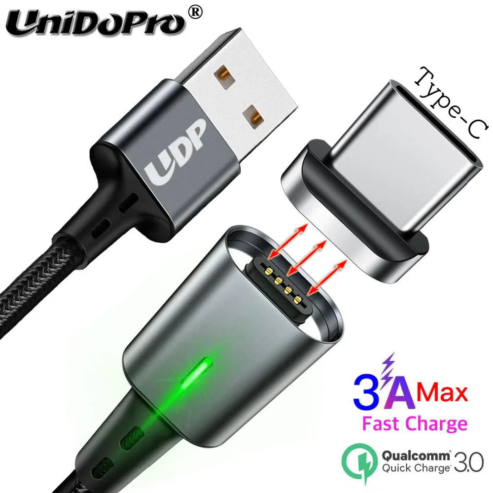 

QC 3.0 3A Magnetic Fast Type C Charger Cable for Asus ZenFone 5Z ZS620KL , V V520KL , 3 ZE520KL ,Zenfone 3 Zoom ZE553KL ZE552KL