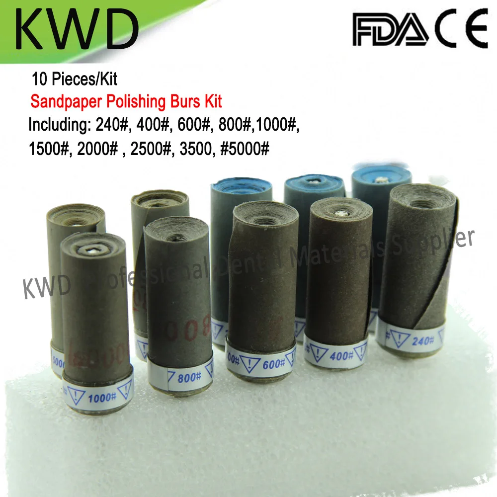 Sandpaper Polishing Burs ZP100