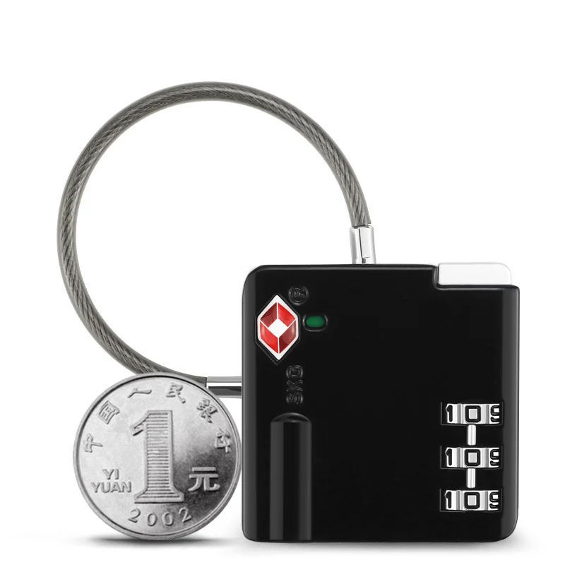 JULY'S SONG 3 Digit Code Combination TSA Metallic Customs Password Lock For Travel Bag Convenient Accessories For Drawer