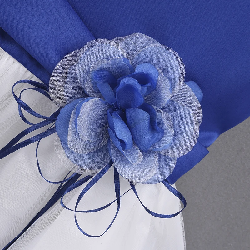 MB019Flower Детские 1st 2nd наряд для дня рождения новорожденных с короткими рукавами, праздничное платье для маленьких девочек одежда для крещения платье-пачка для крестин и свадебное платье Детские вечерние платья