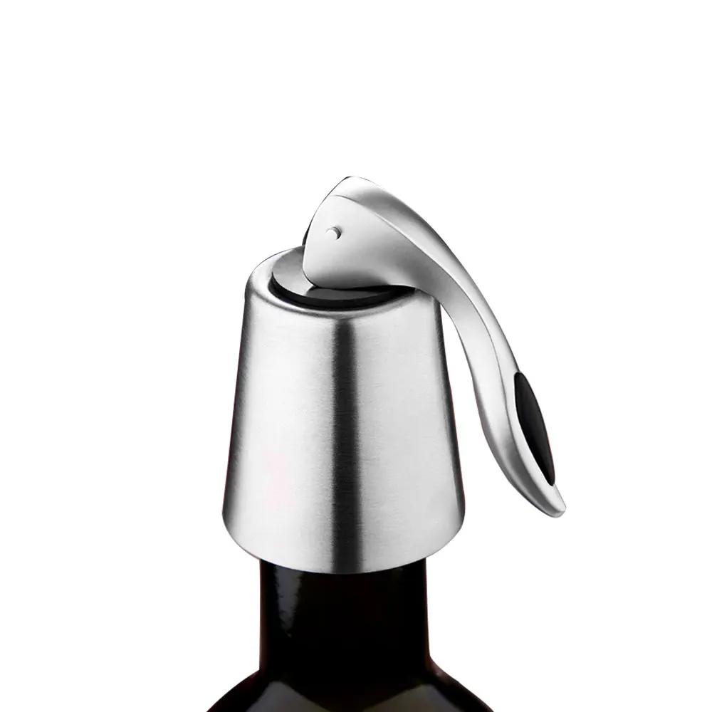 Stainless Steel Vacuum Sealed Bottle Stopper Reusable Red Wine Bottles