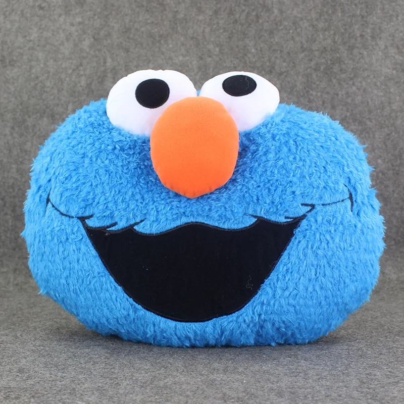 Blue Color Sesame Street Plush Doll Elmo Plush Doll Soft Pillow Cushion Toy Great Gift free shipping Blue Color Sesame Street Plush Doll Elmo Plush Doll Soft Pillow Cushion Toy Great Gift free shipping