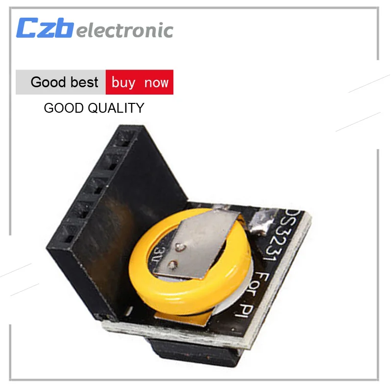 HX13A008 Precision DS3231 RTC Real Time Clock Module Memory Module 3.3V5V With Battery for Raspberry Pi(4)