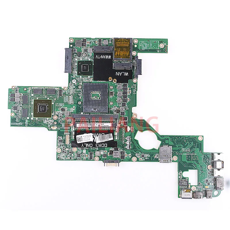 Дешево Материнская плата для ноутбука DELL XPC L502X GT525M PC материнская плата для ноутбука CN 0C47NF 0C47NF DAGM6CMB8D0 full tesed DDR2
