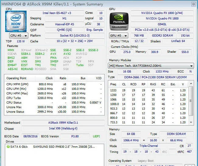 Intel Xeon QS версия процессор E5 4627V3 2,6 ГГц 10-ядерный E5-4627V3 25MB smartcache E5 4627 V3 FCLGA2011-3 E5-4627 V3