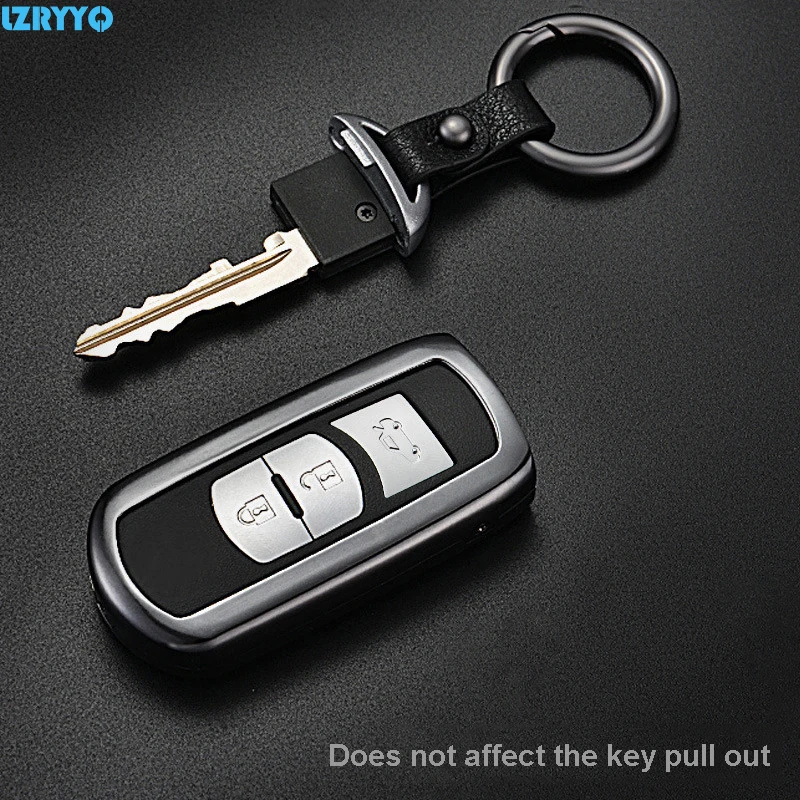 

2 3 4 Buttons Aluminum Alloy Car Styling Key Shell FOB For Mazda CX4 CX5 CX7 CX9 Mazda 2 3 6 8 Atenza Remote Control Key Case