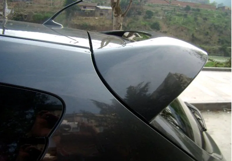 ABS Материал заднее окно спойлер, крыло, багажник для mazda 3 хэтчбек легкий удар установка стоп красный спойлер на фонарь для праймера