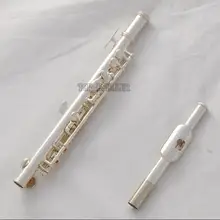Посеребренные C Ключ Piccolo Флейта с случае