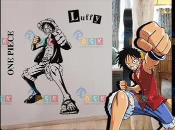 

Luffy Wall Decal ONE PIECE Vinyl Wall Stickers Decal Decor Home Decorative Decoration Anime ONE PIECE Car Sticker