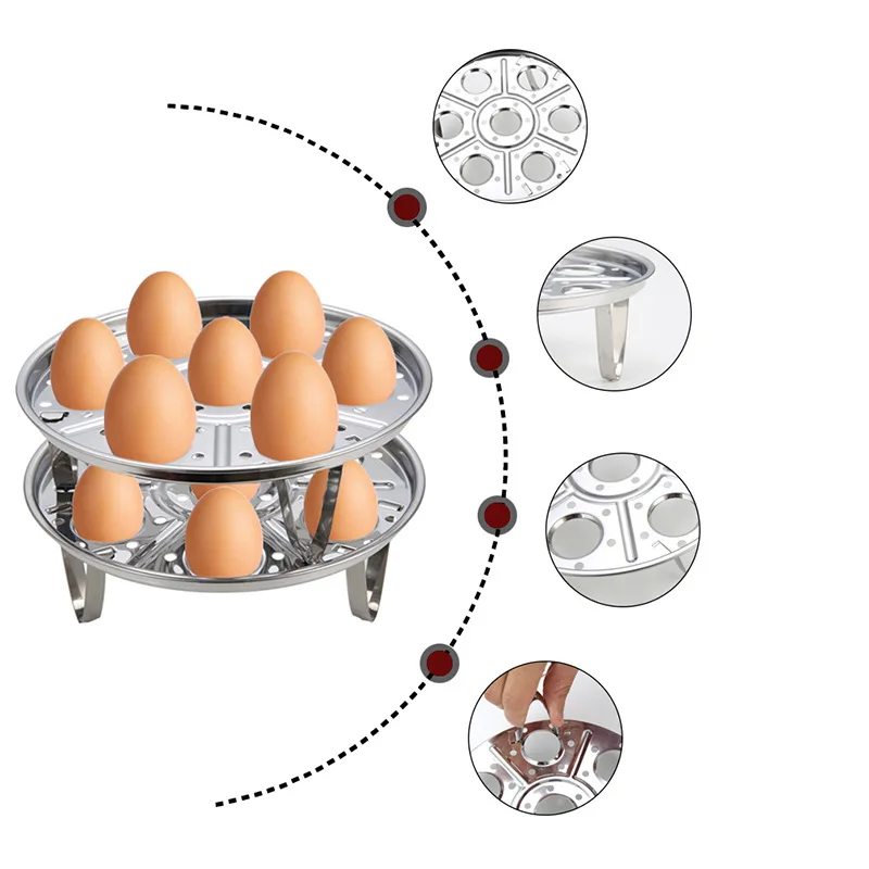 Kitchen storage block tools home goods egg steaming shelf holder rack kitchenware accessories organizer