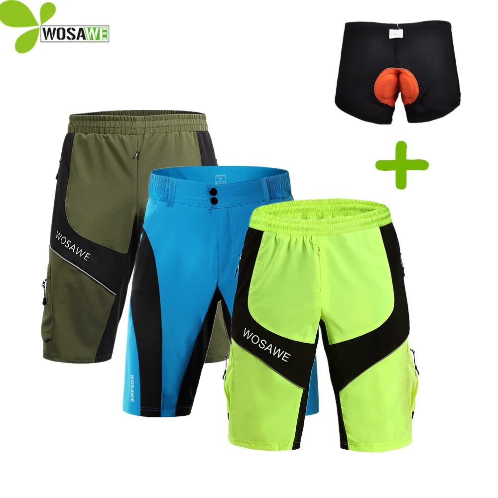 Buy WOSAWE MTB Road Men Cycling Shorts Underwear Tight