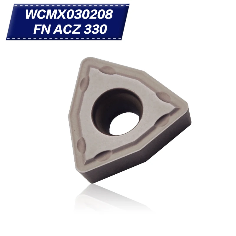 

10pcs WCMT WCMX030208 FN ACZ 330 boring drill turning cnc lathe tools