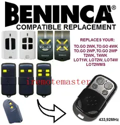 BENINCA. GO 4WK, чтобы. GO 2WP, чтобы. GO 4WP, T2WK, T4WK, LOT1W, LOT2W, LOT4W, LOT2WMS Замена дистанционного управления