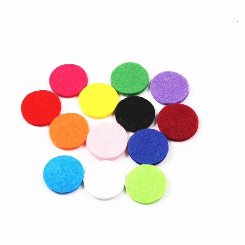 150Pcs/lot Colorful ( 12mm / 17mm / 22mm ) Felt Pads for ( 20mm 25mm