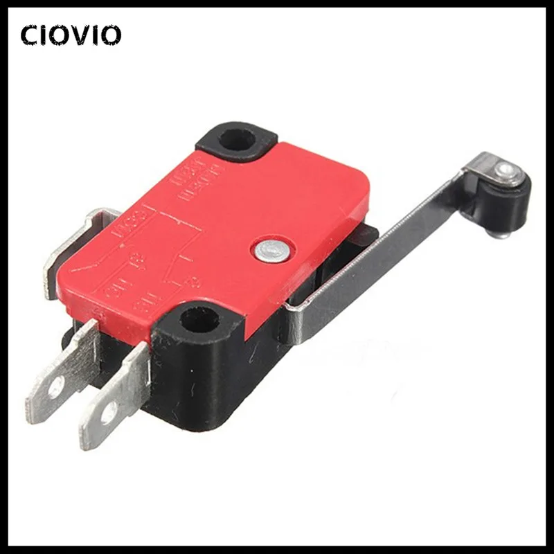 

10 Pcs Micro Limit Switch Long Hinge Roller Lever Arm Snap Action LOT