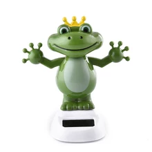 Автомобильный орнамент переносная солнечная энергия авто танец авто украшение приборной панели качающийся автомобиль кукла голова милый мультфильм автомобильные аксессуары