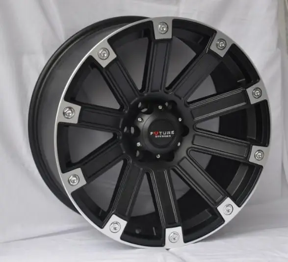 High Quality SUV Car alloy wheels 17"18" 20" Matte Black MF Rim mags