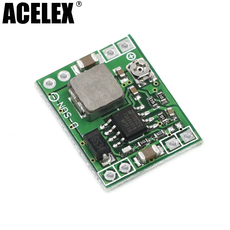 

5PCS Ultra-Small Size DC-DC Step Down Power Supply Module 3A Adjustable Buck Converter for Arduino Replace LM2596