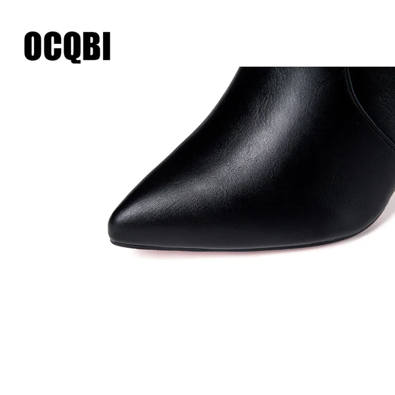Skup 2019 buty damskie wysokie obcasy czerwony spód na buty do kolan skóra moda uroda kozaki damskie rozmiar 35 39
