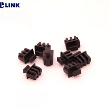 100 шт SFP защитный силиконовый чехол для волоконный модуль SFP пластиковая крышка черная Пылезащитная Крышка для SFP трансивера ELINK