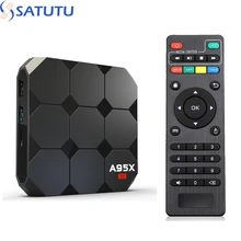 A95X R2 Smart Tv Box Android 7.1 Set Top Boxs 4 K Mi ni Tv Box 2 gb 16 gb Quad Core media player Support IPTV PK X96 MINI HK1 MI